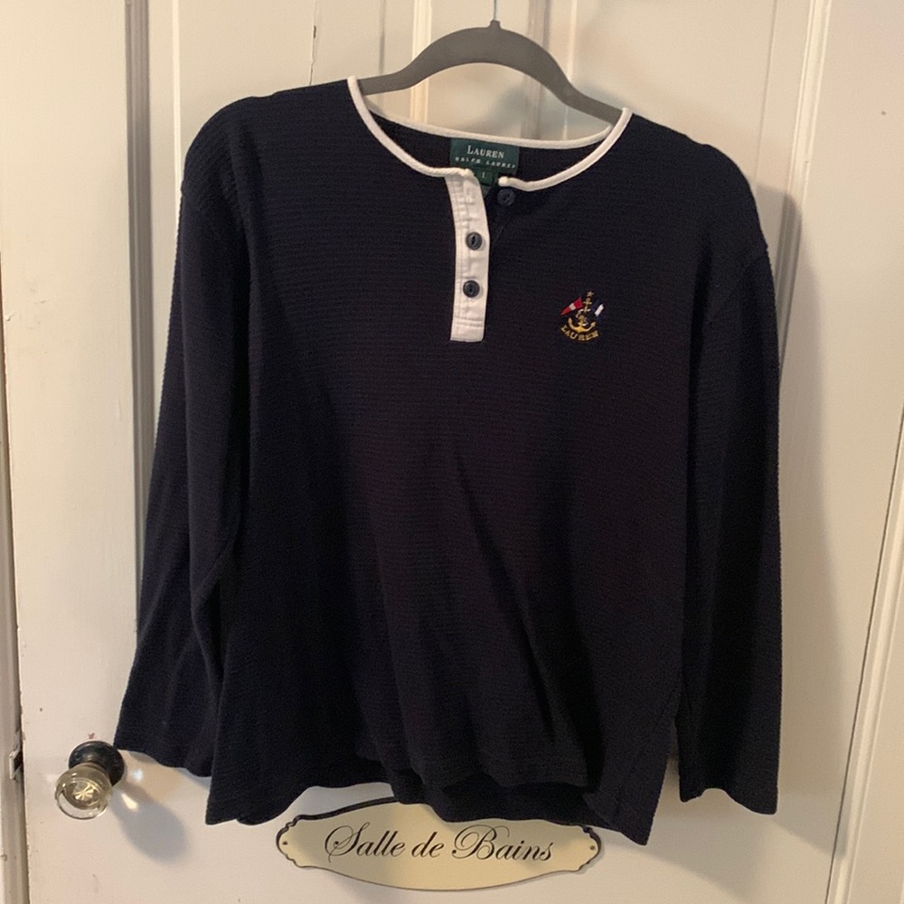 Ralph  Lauren preppy nautical top